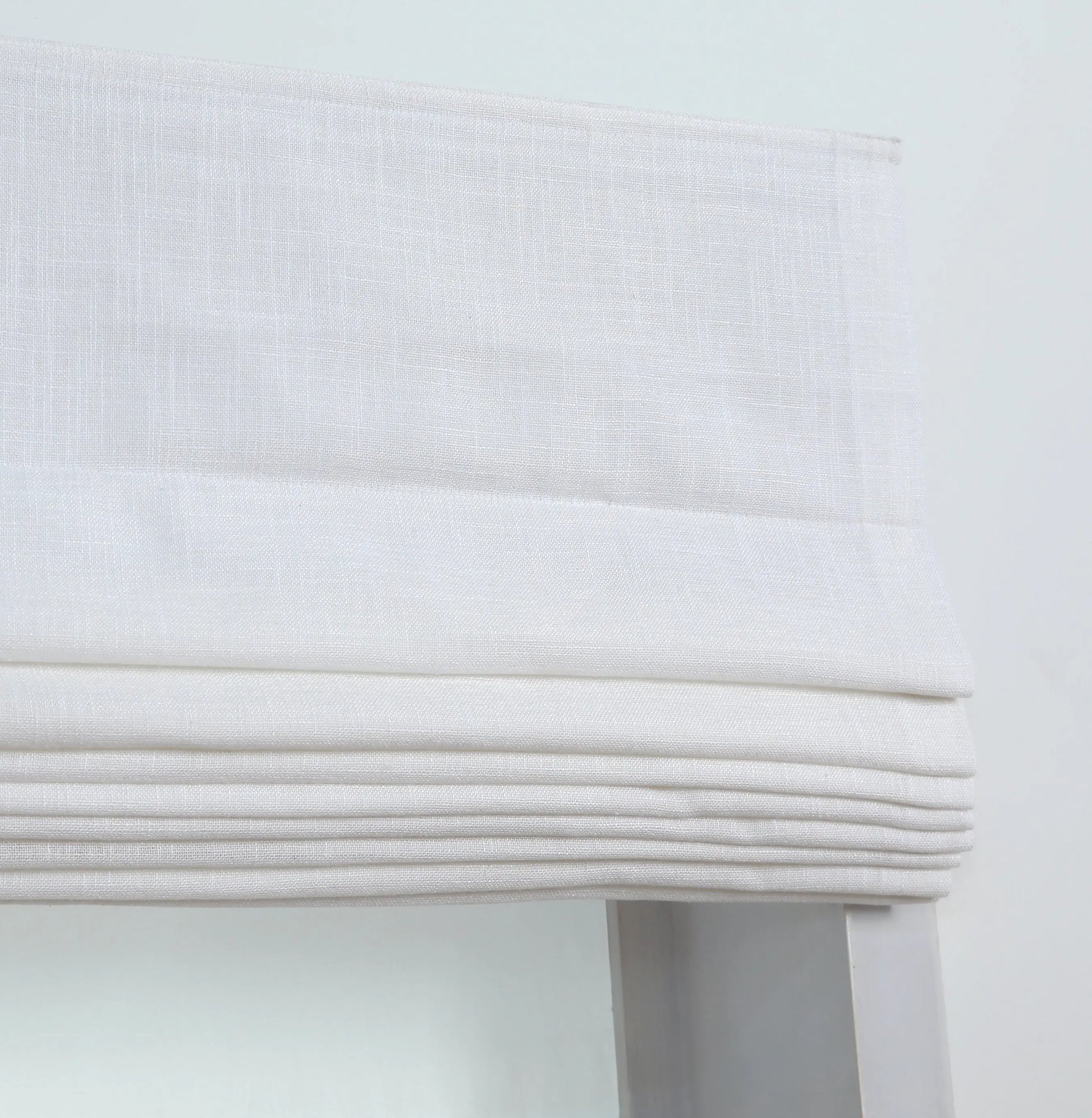Linen Bliss Cordless Roman Shade North Hills Home