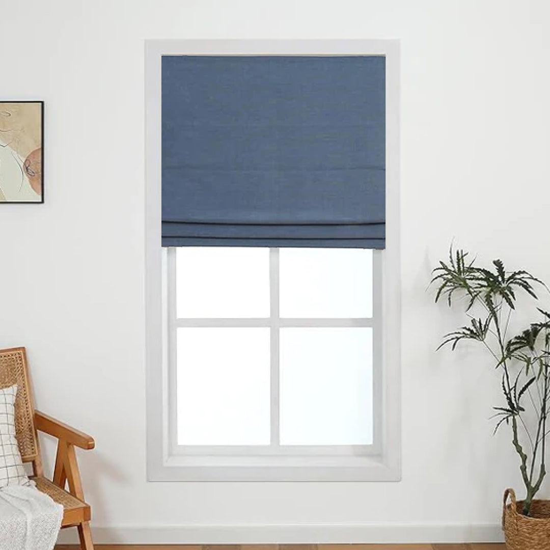 Lancaster Blackout Roman Shade