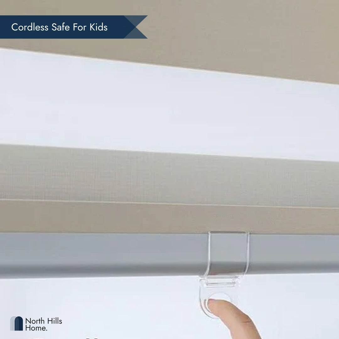 Zebra Blinds - Wide & Thick Stripe Roller Shade