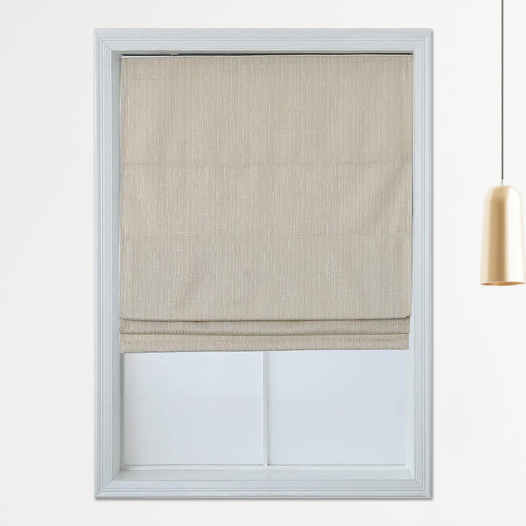 Polyester Pueblo 100% blackout Roman Blind