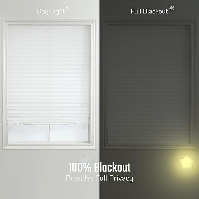 Roller Blinds - Blackout (Cellular Fabric - 1 Pack)