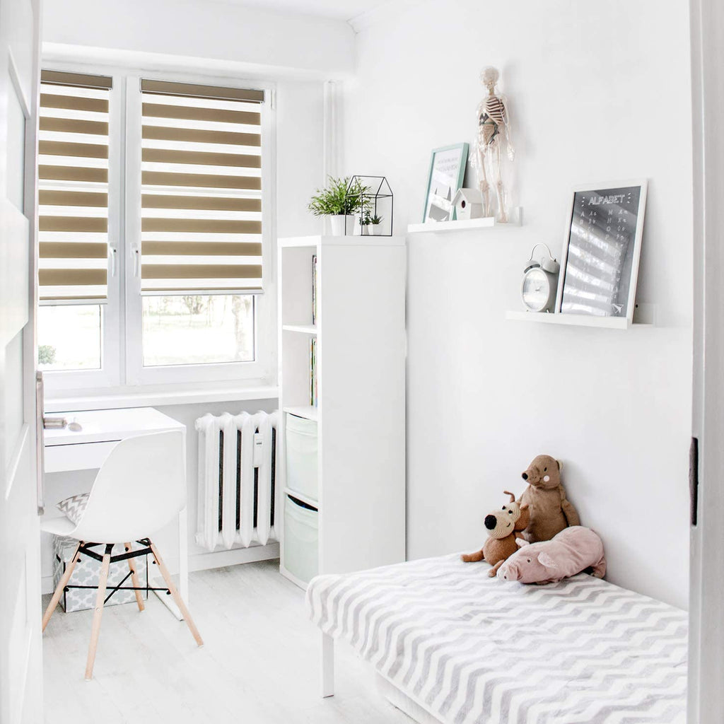 Zebra Blinds - Cordless Dual Roller Blinds