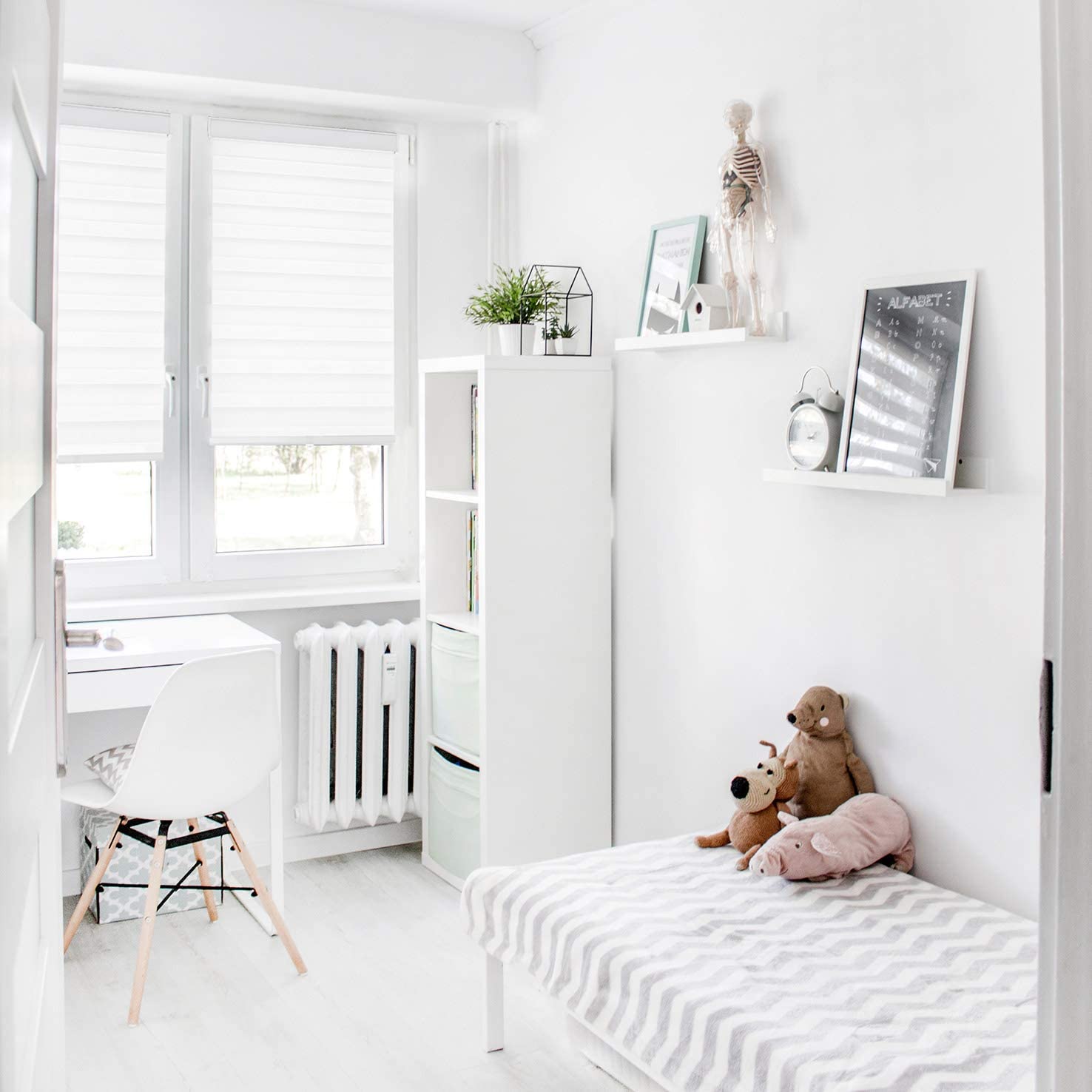 Zebra Blinds - Cordless Dual Roller Blinds
