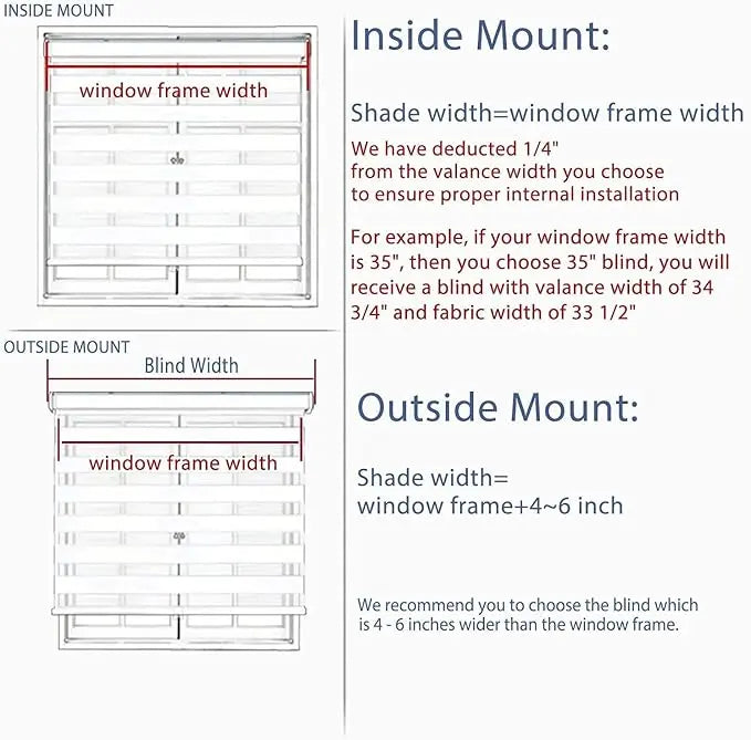 Zebra Blinds - Cordless Roller Blinds - White North Hills Home